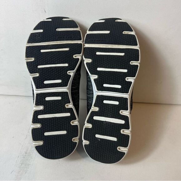 Skechers Womens 9.5 Flex Elite Gray/Black Casual Running Shoes Sneakers Low Top - Picture 11 of 11